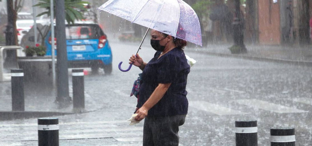 Inameh prevé lluvia y descargas eléctricas en gran parte del país