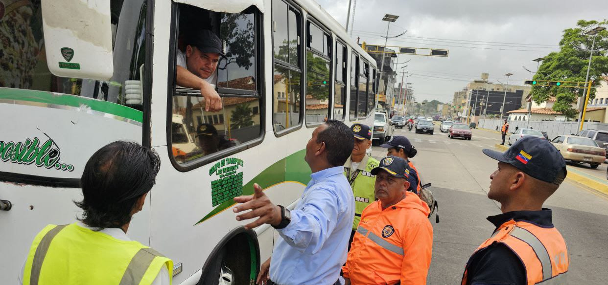 Alcaldía de Maturín despliega operativo de fiscalización al transporte