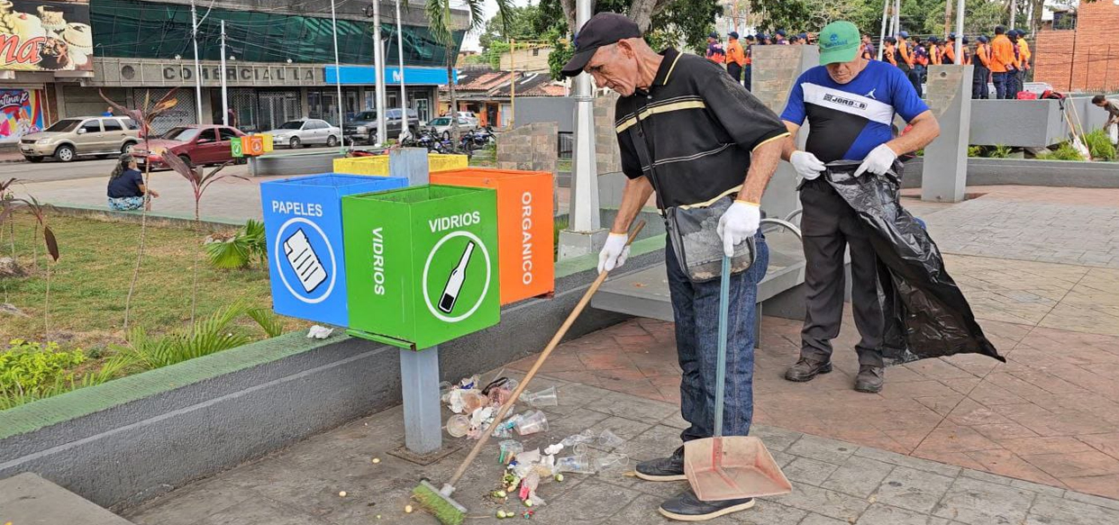 Alcaldía de Maturín garantiza la limpieza diaria del casco central de