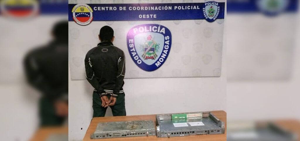 PoliMonagas frustró presunto hurto en antena de empresa de telefonía en Aguasay