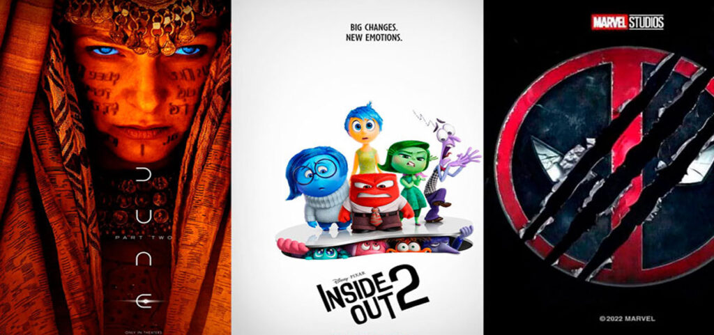 ¡Viene con todo! 2024 llega con avalancha de secuelas y nuevos títulos en el cine