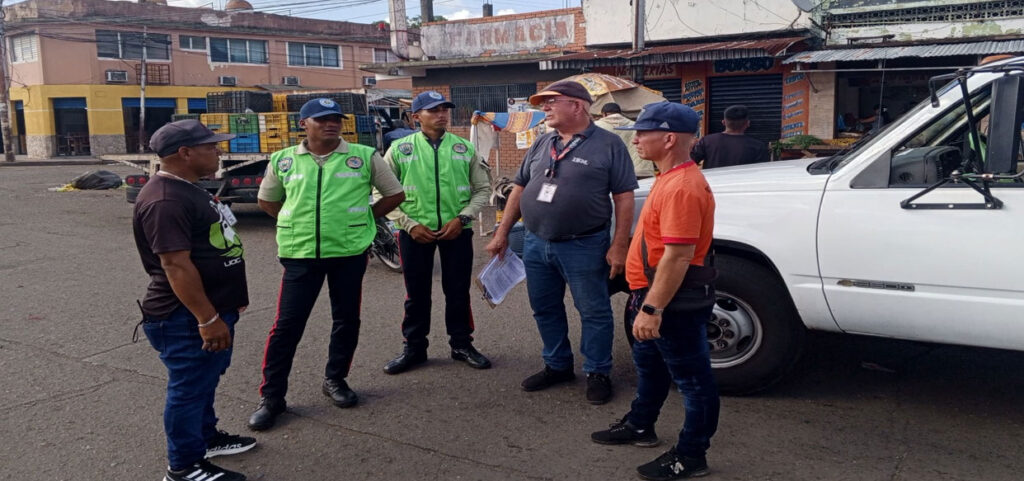 Alcaldesa Fuentes inició el 2024 en el sector transporte con operativo especial en la ruta 2