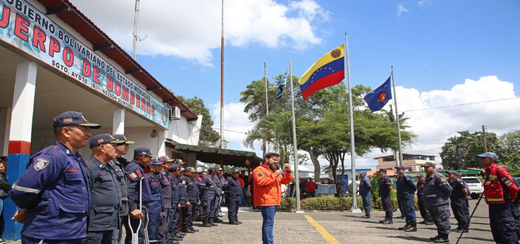 En 2023 Luna transformó sede de Bomberos de Monagas y mejoró su operatividad en un 98%