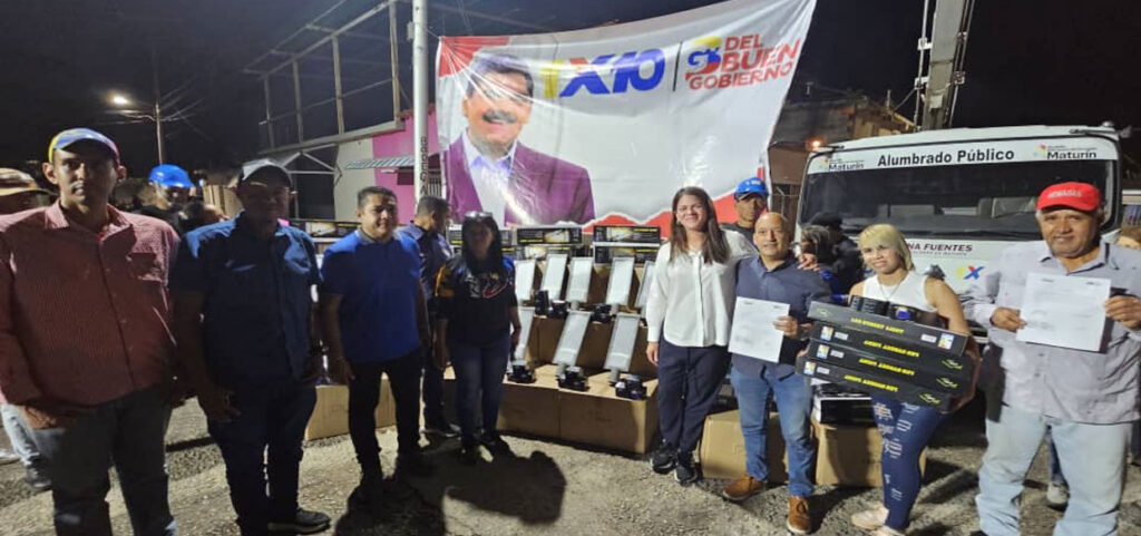 Con 2 mil 448 luminarias el Sistema del 1x10 del Buen Gobierno atenderá parroquia Alto de Los Godos del municipio Maturín