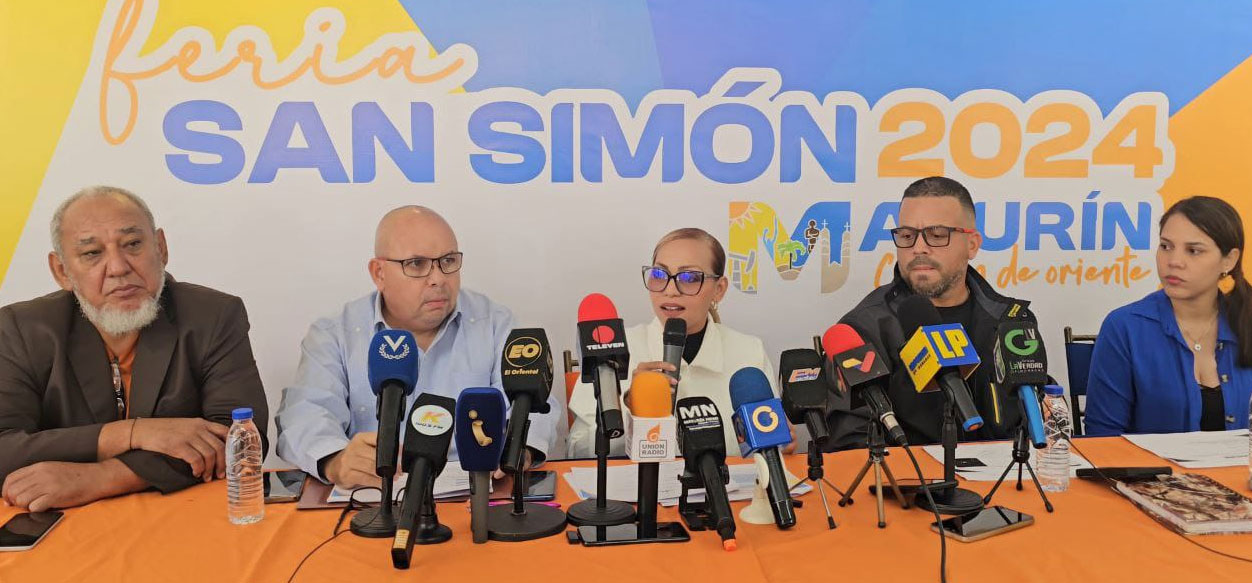 Anuncian programación de la Feria de San Simón 2024 en Maturín