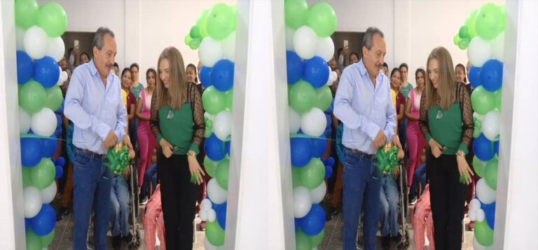 «Chuo» Velásquez inauguró sala de rehabilitación para niños y jóvenes con discapacidad motriz