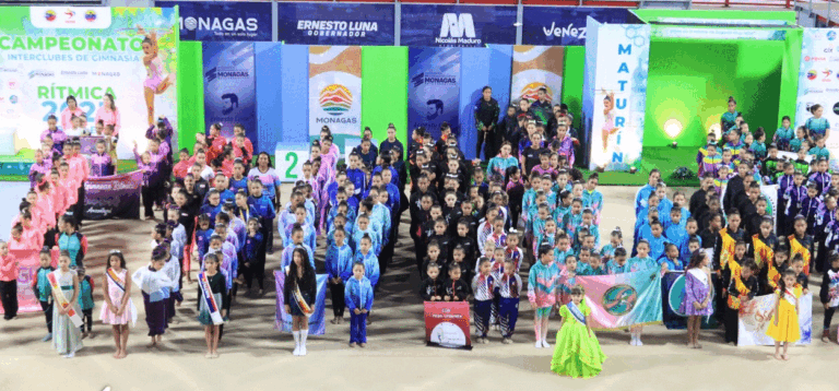 Inaugurado Campeonato Interclubes de Gimnasia Rítmica en Monagas
