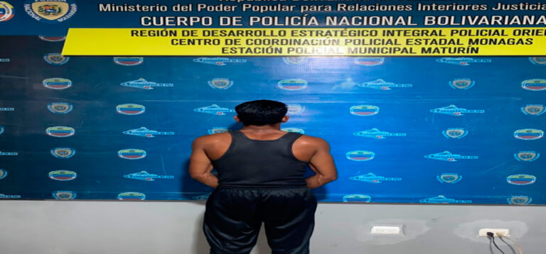 PNB capturó a sujeto solicitado por un Tribunal