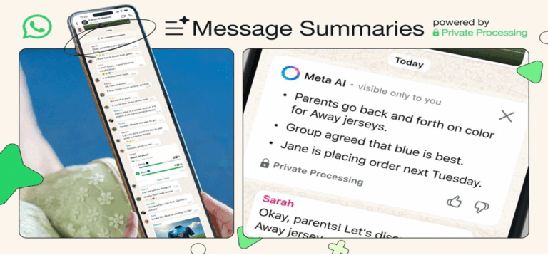 WhatsApp lanza una función para resumir los mensajes no leídos con Meta AI