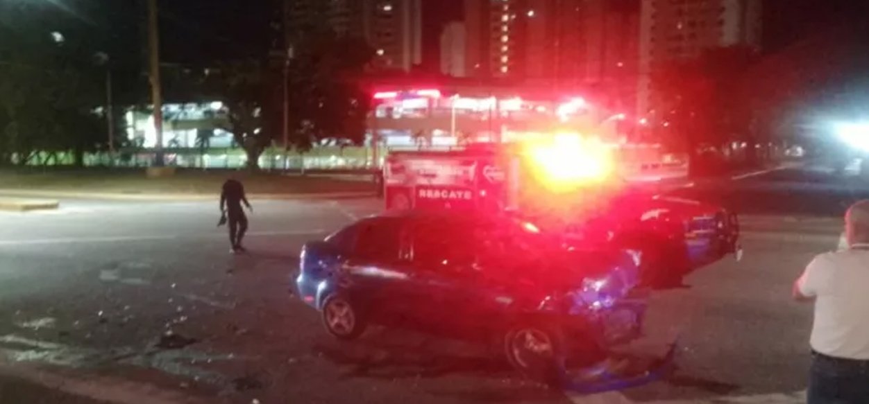 Accidente de tránsito deja dos heridos en Carabobo