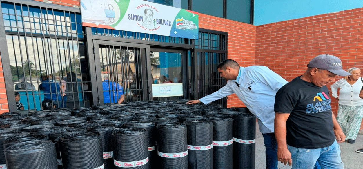 Inician impermeabilización del Hospital Simón Bolívar
