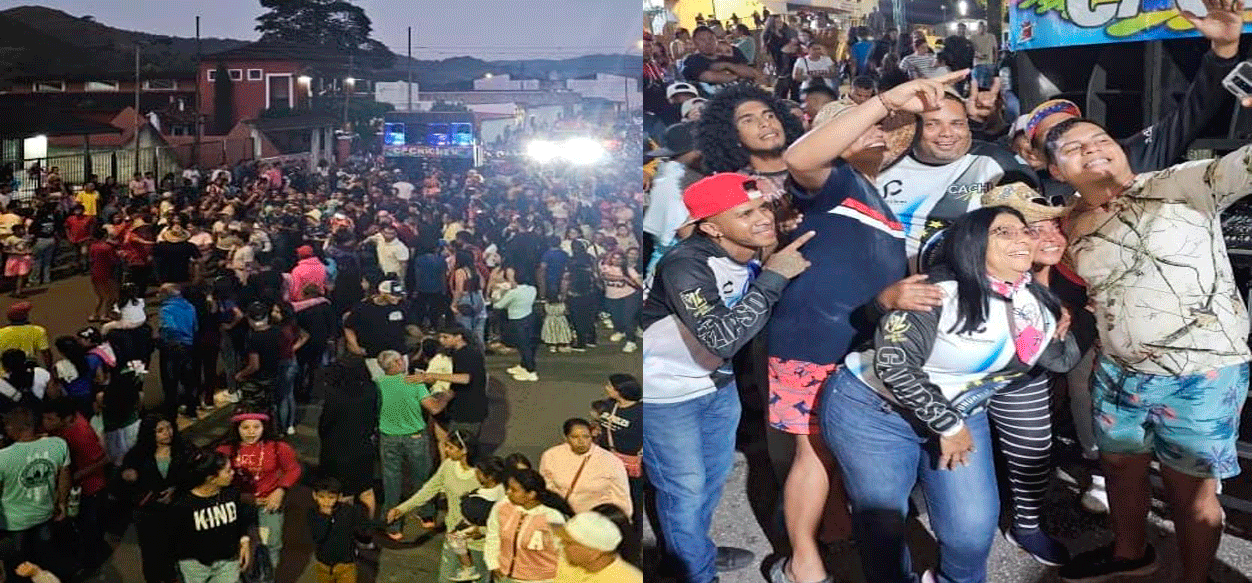 Más de tres mil personas asistieron al cierre del Carnaval de Caripe