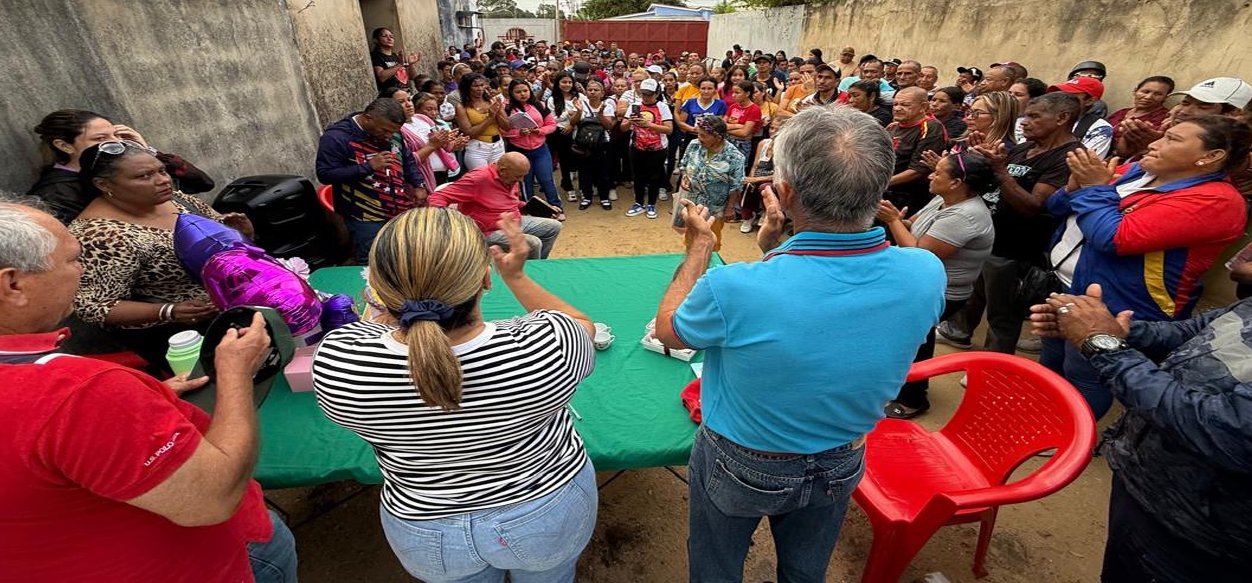 Alcaldesa de Piar supervisa los proyectos comunales de La Toscana