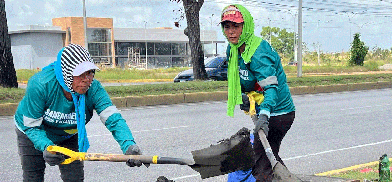 Alcaldía de Maturín mantiene trabajos de saneamiento del sistema de drenaje