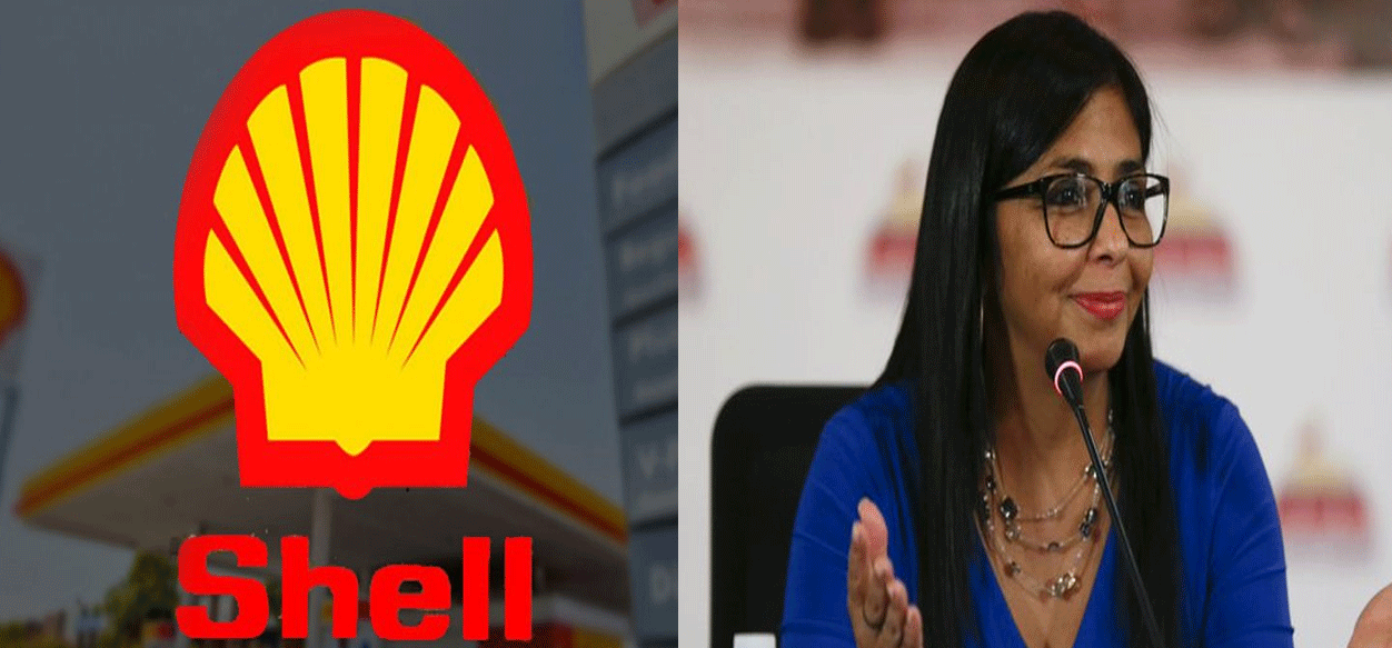 Delcy Rodríguez evalúa proyectos de gas con directivos de Shell