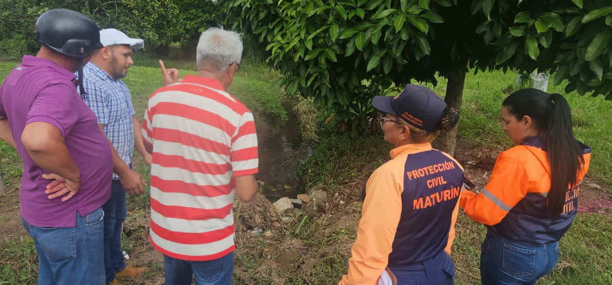 PCAD fomenta prevención ante las lluvias en el municipio Maturín