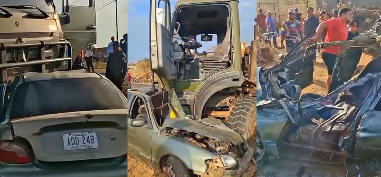 Un hombre falleció tras impactar contra un camión de la GNB en Guárico