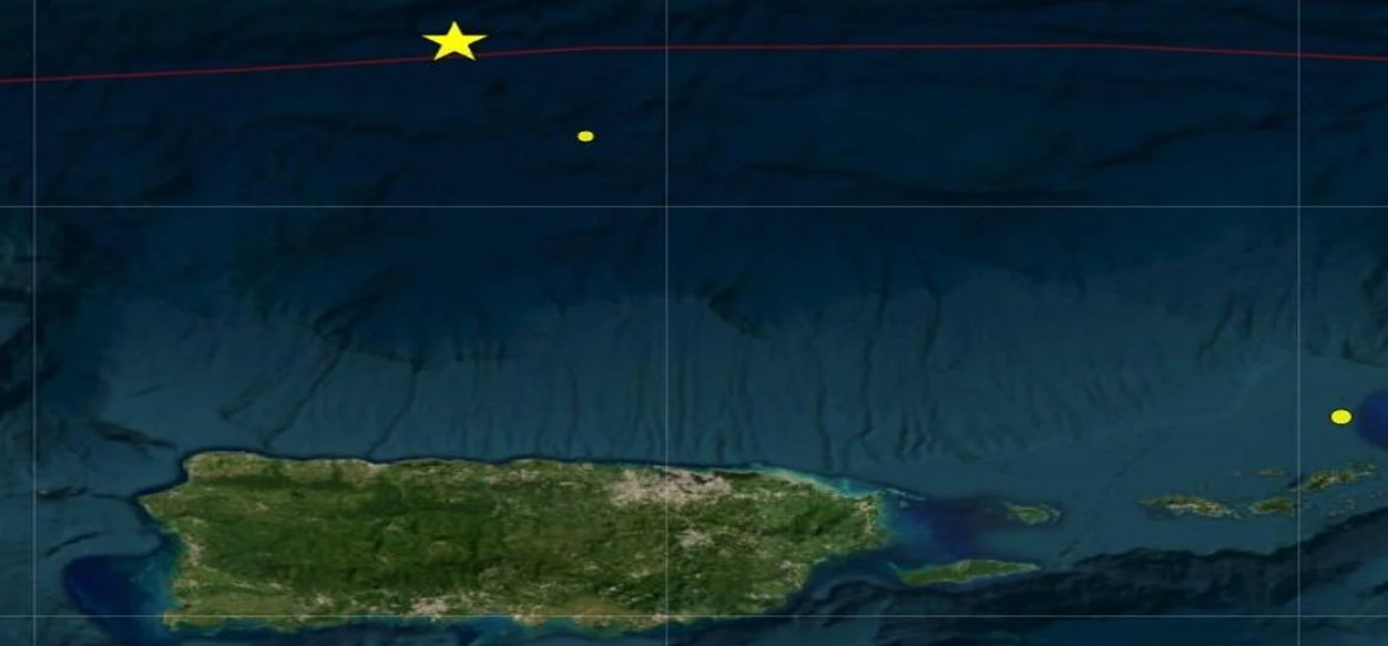 Un sismo de magnitud 5,1 sacude la costa norte de Puerto Rico