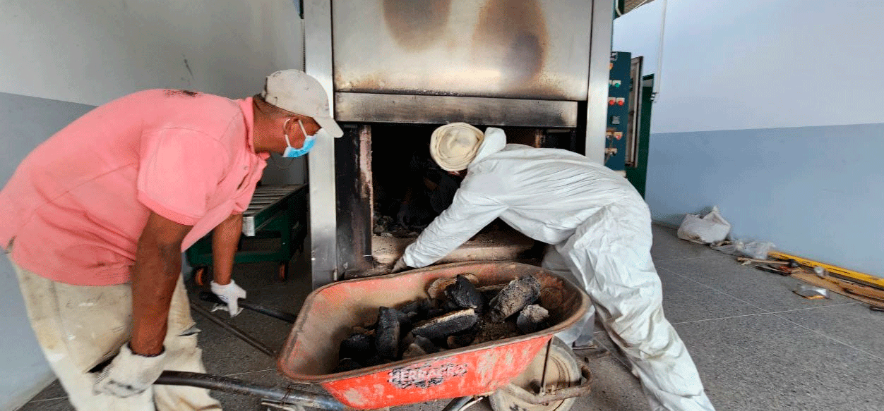 Inician trabajos de mantenimiento mayor en el crematorio municipal