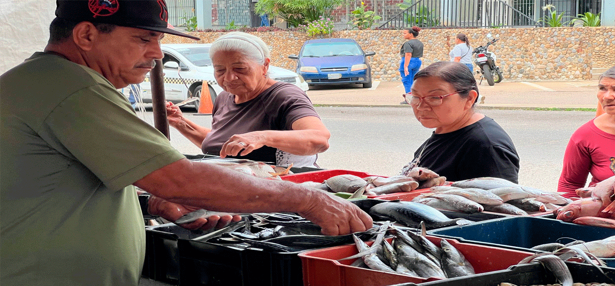 Pescaderos de Maturín esperan repunte en ventas por la cercanía de Semana Santa