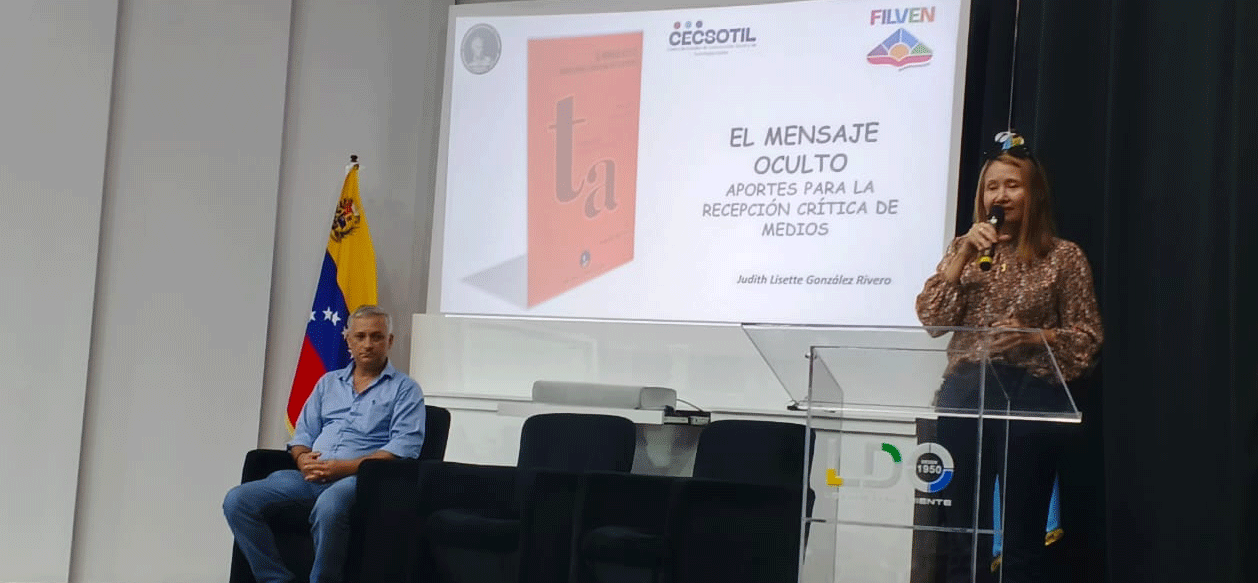 Presentan libro EL Mensaje Oculto en la Filven Monagas