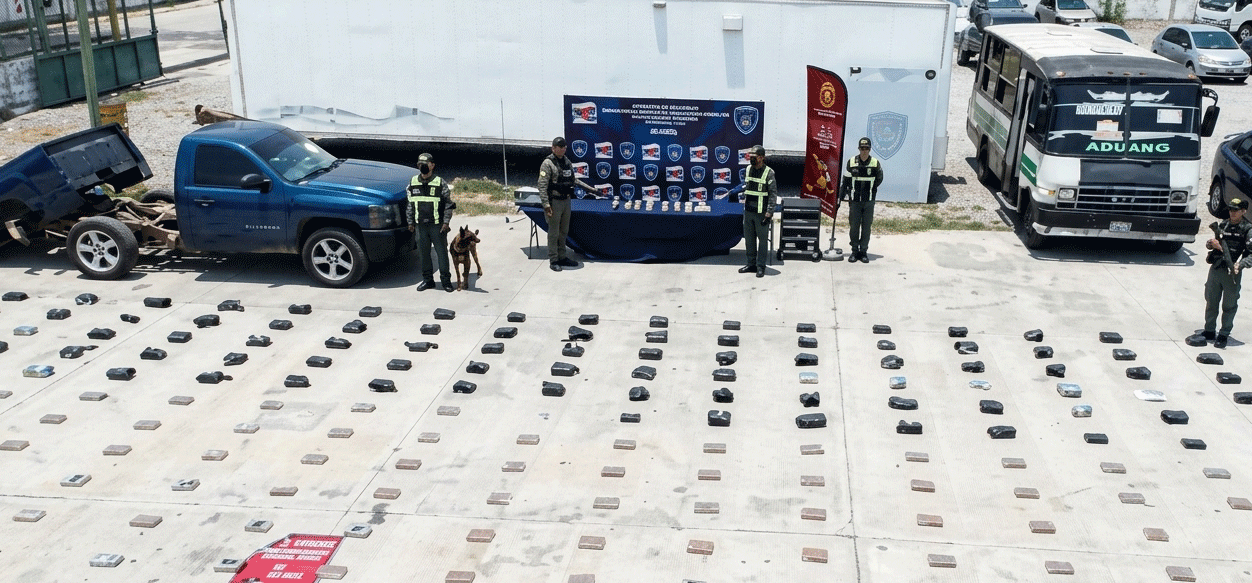 Incautan más de 280 Kg de droga en Lara y Falcón