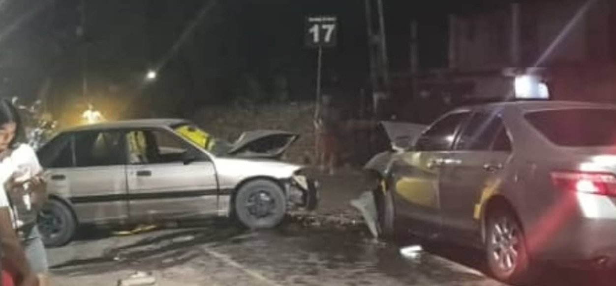 Accidente vial deja a dos personas heridas en Aragua