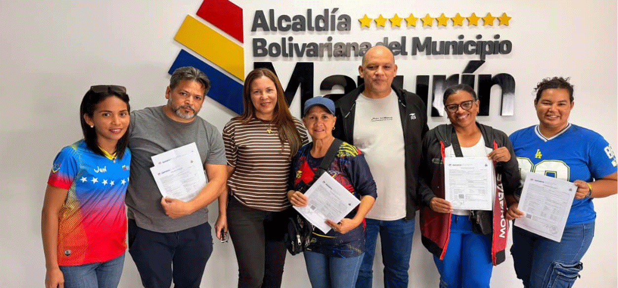 Alcaldía entrega certificaciones a clubes deportivos en Maturín