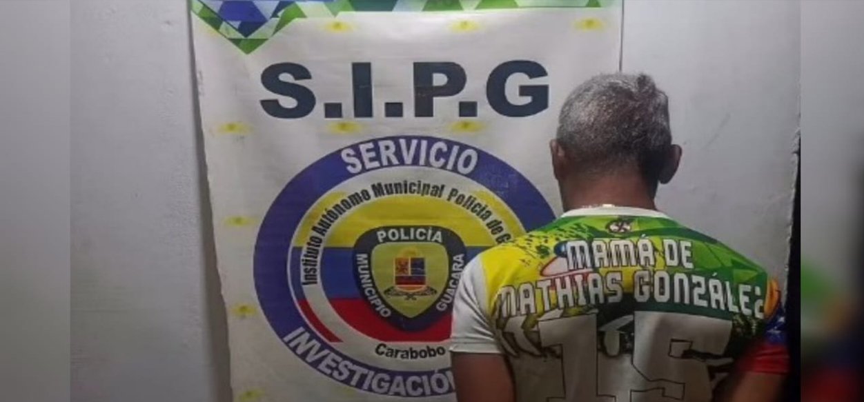 Detenido por mostrar sus partes íntimas a un niño de 7 años en Guacara