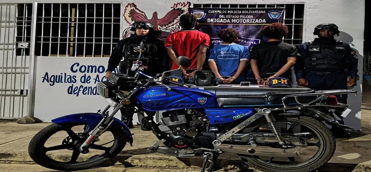 Detenidos tres jóvenes por resistencia a la autoridad y ultraje en Zulia