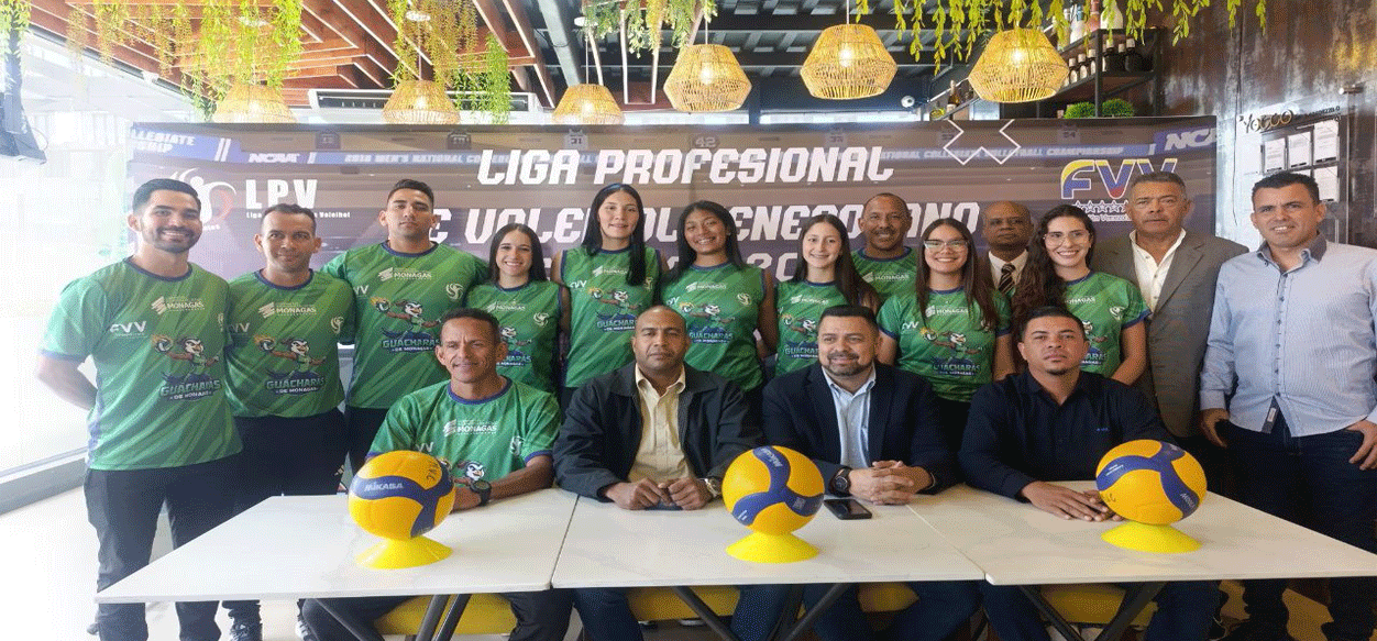 Guácharas de Monagas presente en Liga Nacional de Voleibol Femenino