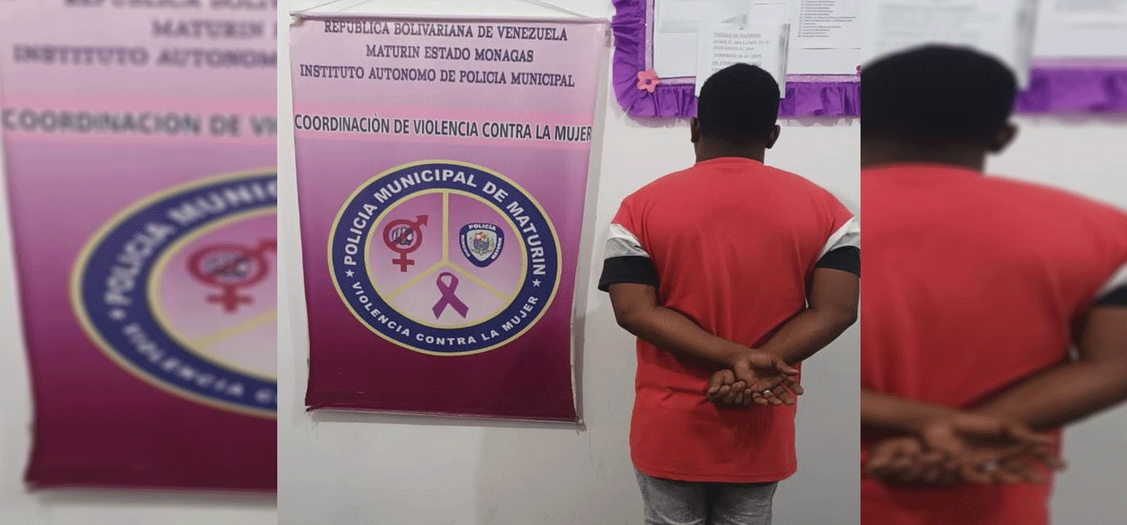 Polimaturín capturó a un individuo por agredir a su pareja con un objeto contundente