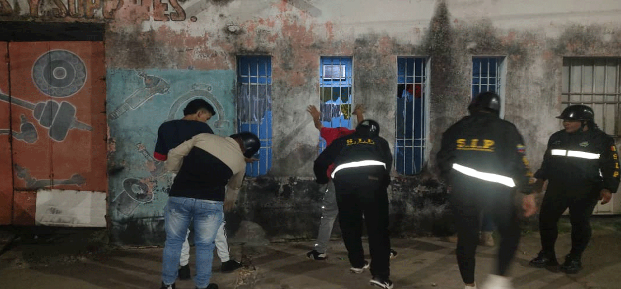 SIP Polimaturín desplegó operativo en la ciudad