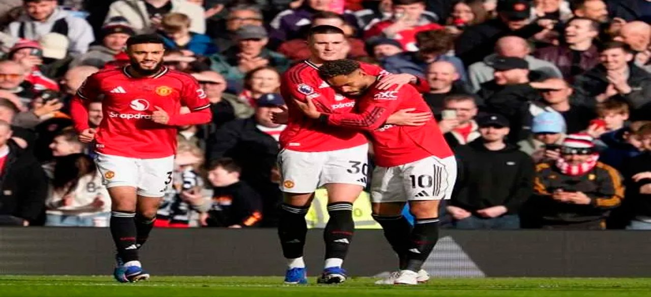 Manchester United amplía su invicto tras vencer 2-1 al Crystal Palace
