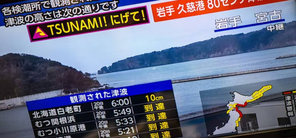 Japón retira la alerta por tsunami tras el terremoto de magnitud 7,5