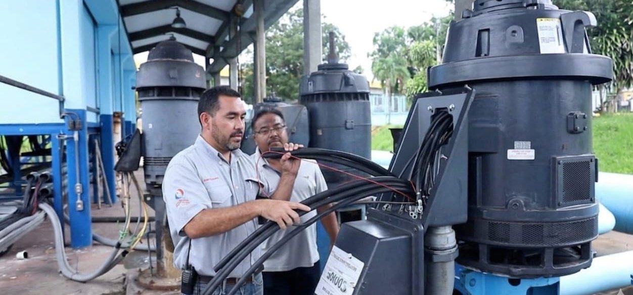 Ejecutan maniobras de alta envergadura para restablecer suministro de agua en Maturín