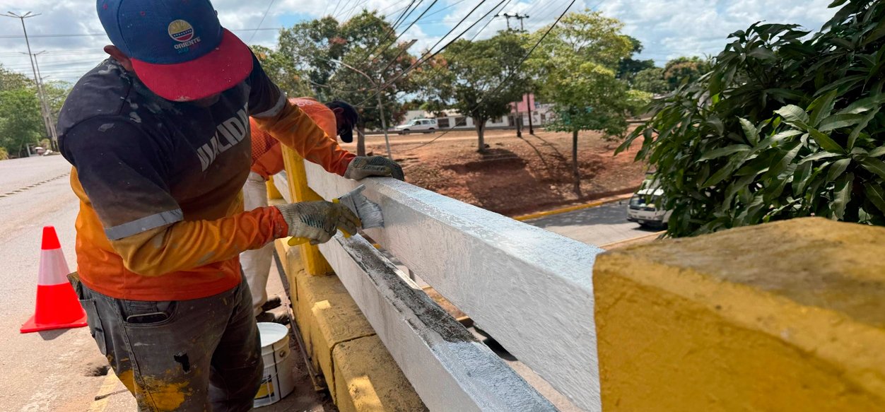 Alcaldía inició fase de pintura y acabados en el elevado de Boquerón