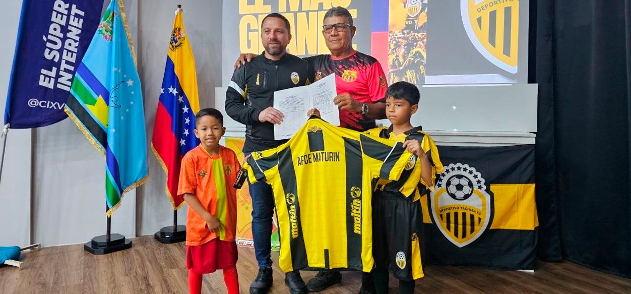 Alianza entre Deportivo Táchira y Centro Español potencia el fútbol en Monagas