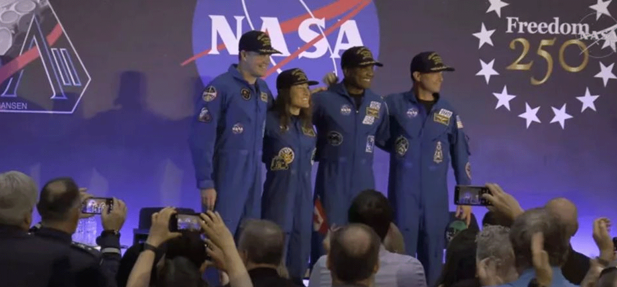 Tripulación de Artemis II comparte sus experiencias tras volver a la Tierra