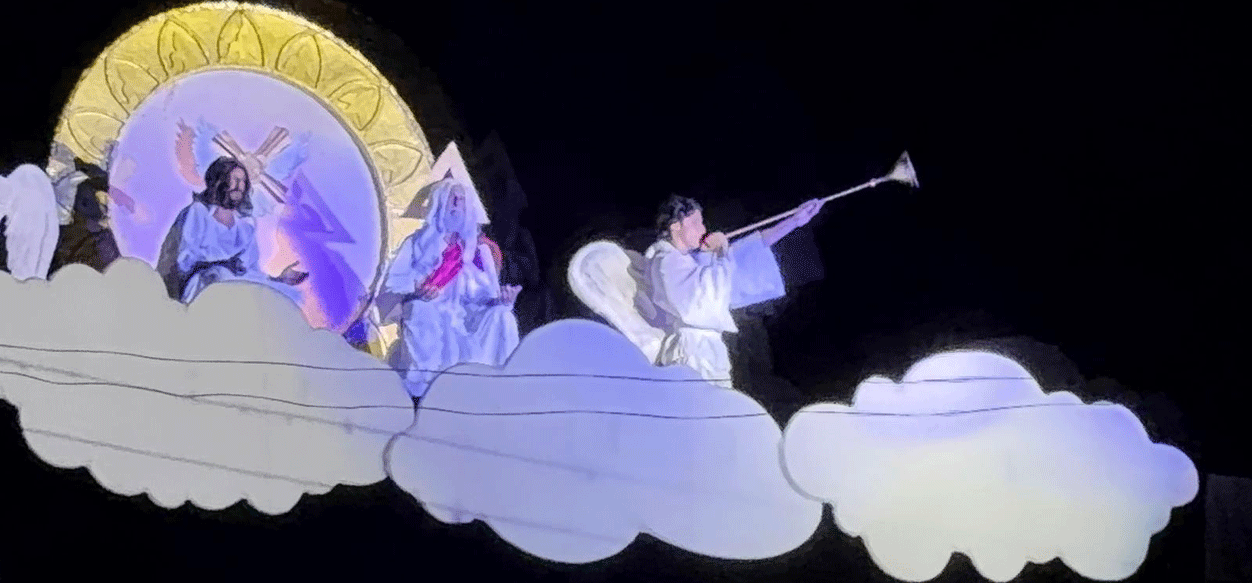 Con la Resurrección de Jesús culminan los Cuadros Vivos de la Semana Santa Caripe 2026