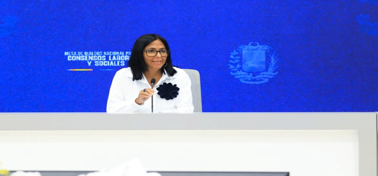 Delcy Rodríguez instala Mesa de Diálogo Nacional para los Consensos Laborales y Sociales