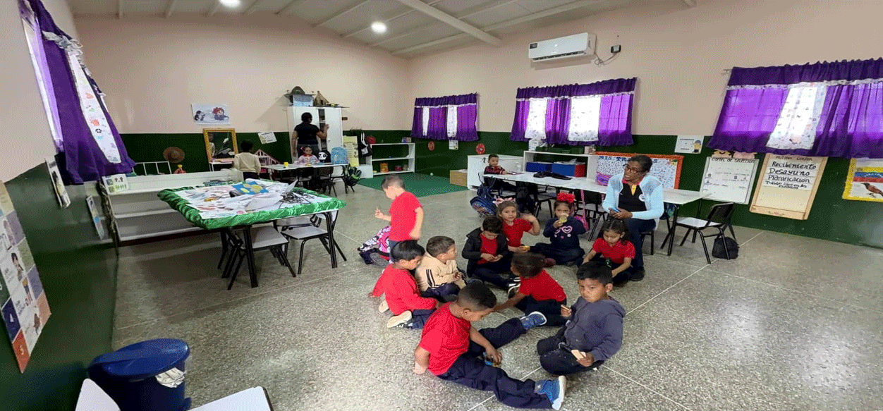 Gobierno Popular renueva el preescolar «Ruth Ydrogo» en El Furrial