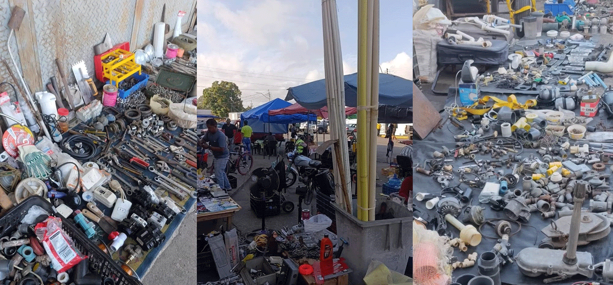 Mercado Los Bloques: Opción asequible para repuestos de segunda mano