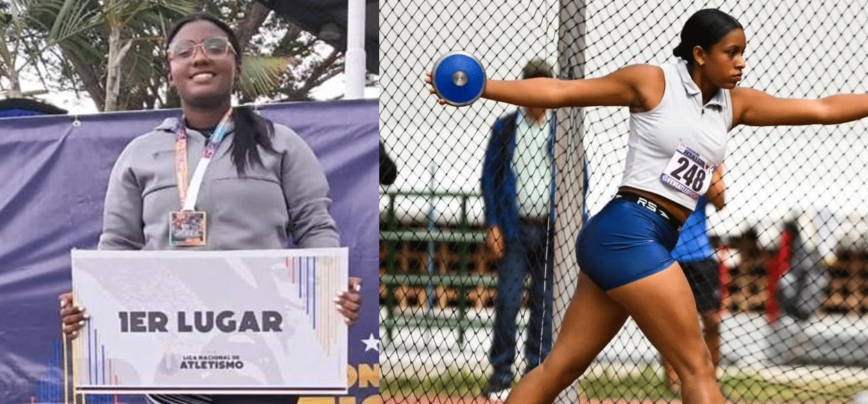 Ottaynis Febres y Camila Lezama en lo más alto del podio del atletismo nacional