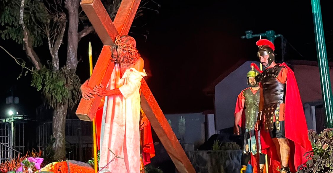 Cuadros Vivos de Semana Santa en Caripe combinan fe y devoción