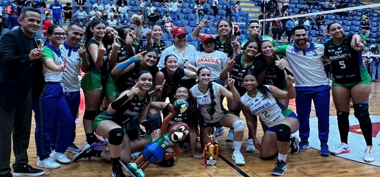 Guácharas de Monagas conquista el nido del Aragua Voleibol Club