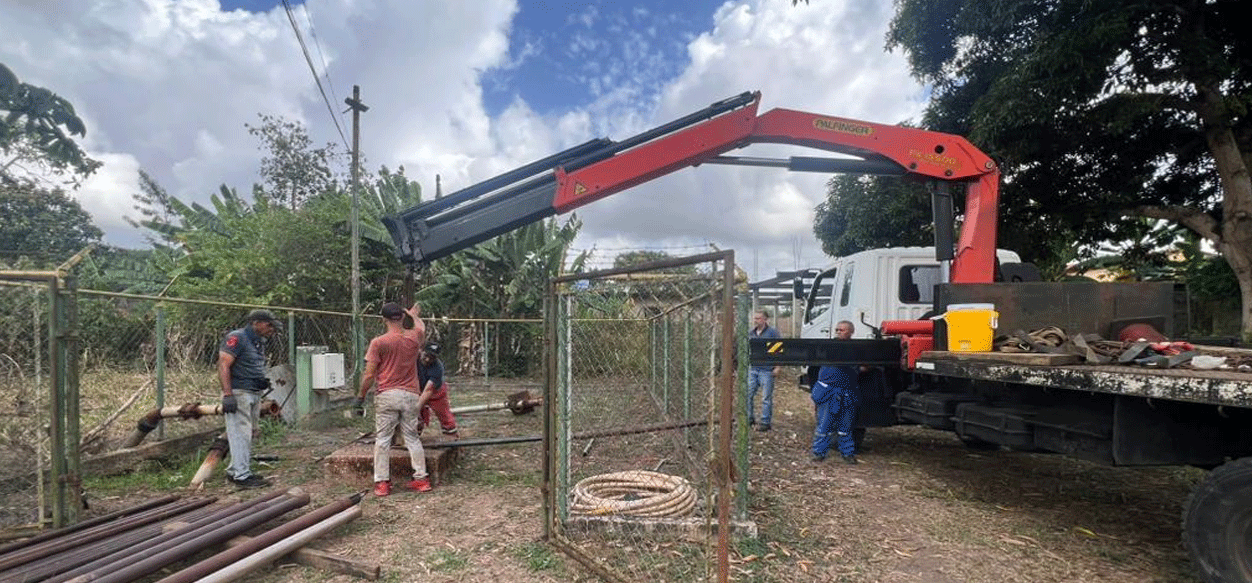 Alcaldesa Mariángelys Tillero optimiza el servicio hídrico en La Ceiba