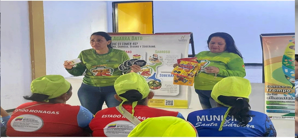 Madres procesadoras de Santa Bárbara reciben capacitación  para mejorar preparación del menú escolar
