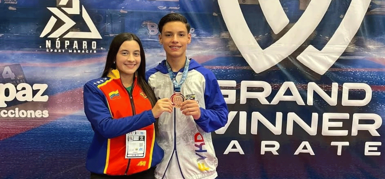 Atletas monaguenses conquistan podio histórico en el Centroamericano de Karate en México