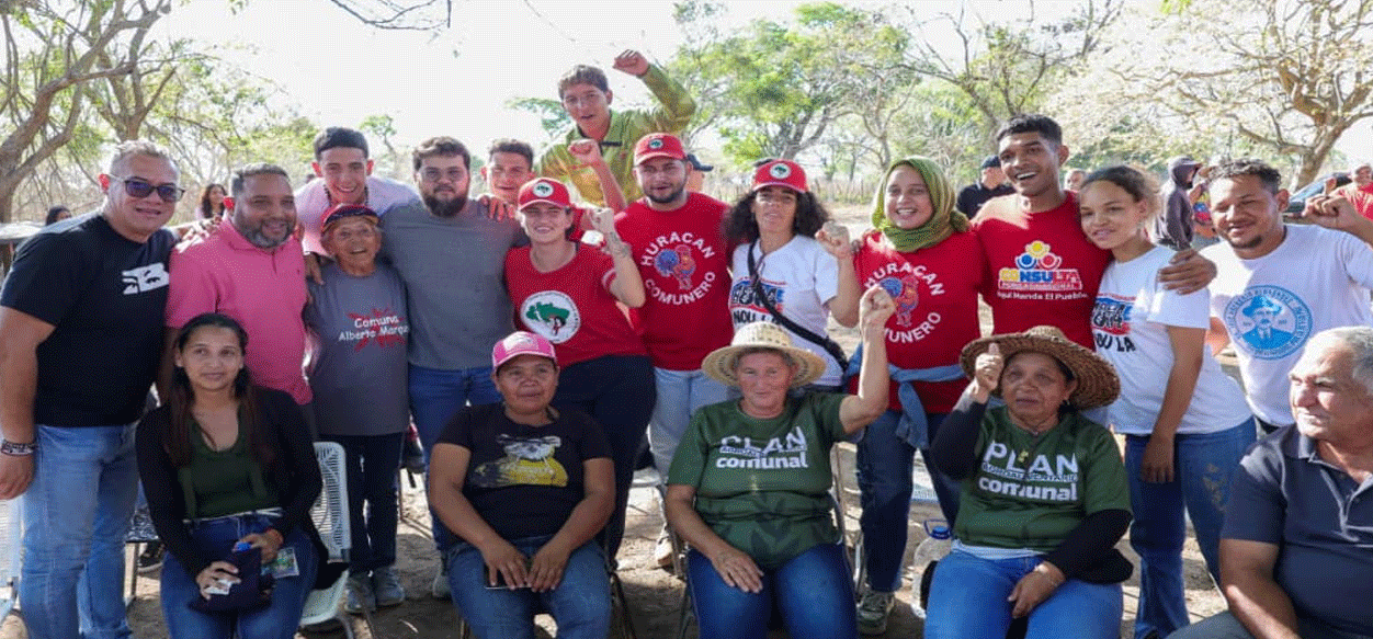 Brigada Internacional «Hugo Chávez» fortalece al Poder Popular en visita a Cedeño
